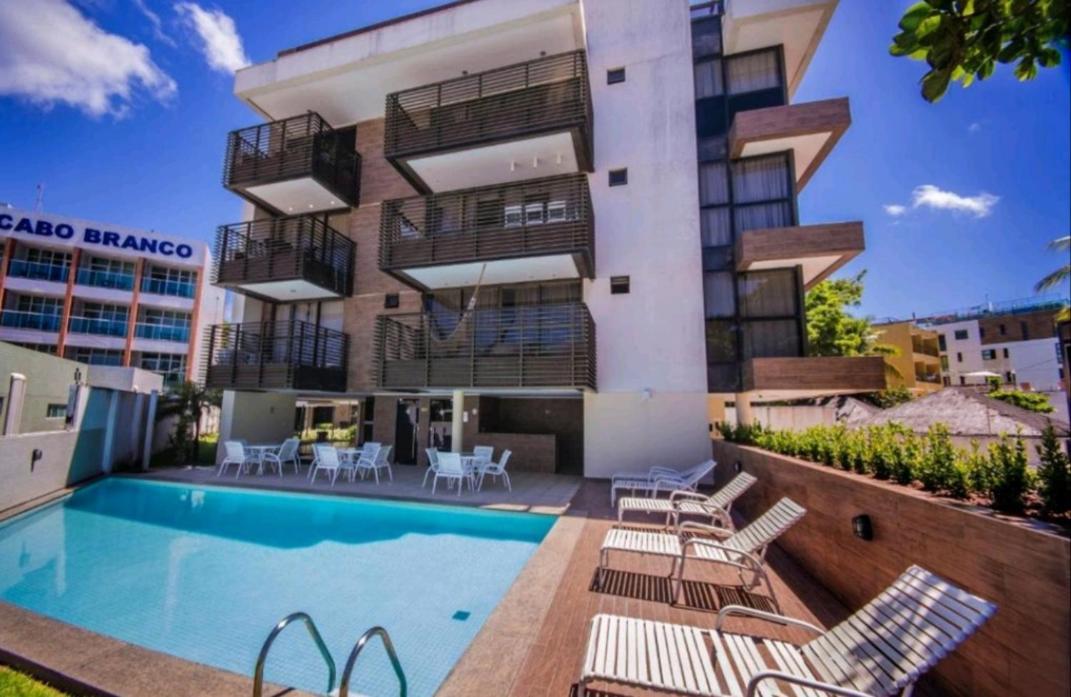 Maravilhoso Apartamento Na Beira Mar De Cabo Branco Жуан-Пессоа Екстер'єр фото